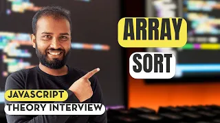 Array Methods In javascript interview questions Array Sorting - Part 1