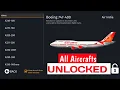 ALL AIRCRAFTS UNLOCKED IN INFINITE FLIGHT SIMULATOR