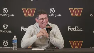 Coach Rivera Speaks to the Media Washington Commanders