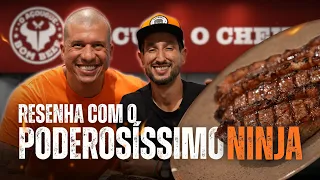 ENSINEI O PODEROSÍSSIMO NINJA A FAZER CHURRASCO! - Netão Bom Beef