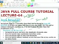 JAVA LECTURE - 64 Java ArrayList Create ArrayList Insert Elements And Display EnhanceCodeLearning