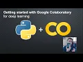 147 - Getting started with Google Colaboratory for deep learning
