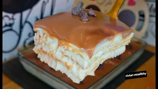كيكة السحاب (كيكة الغيمة) حلى سهل وسريع وبمكونات بسيطة والطعم خيااال 😋