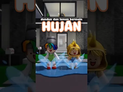 Dundun dan Lemon kesamber petir di Roblox 😭