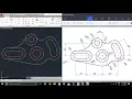 AutocAD 2D Practice Drawing Exercise 2 Basic Advance Tutorial