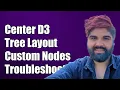 How to Center D3 Tree Layout with Custom Node Size Troubleshooting Guide