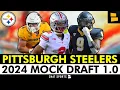 2025 Pittsburgh Steelers 7-Round Mock Draft Ft Emeka Egbuka Cam Skattebo Steelers Mock Draft 1 0