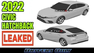 2022 Honda Civic Hatchback Photos LEAKED Next-Gen 11th Design