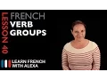 The 3 French verb groups