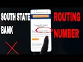 South State Bank ABA Routing Number - Where Is It