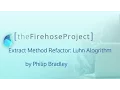Extract Method Refactoring Luhn Algorithm