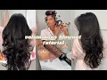 2 Ways To Get Voluminous Blowout Hair Using Hot Rollers Thermal Brush