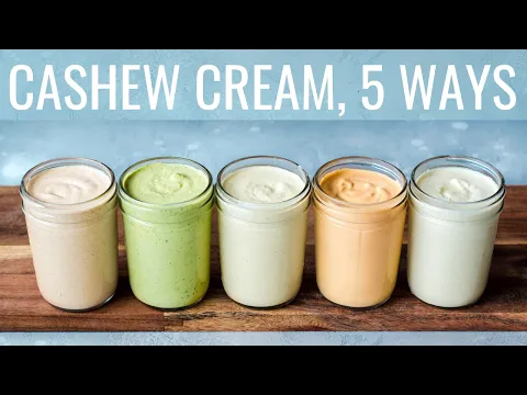 Classic Cashew Cream   4 Flavor Variations  - 67