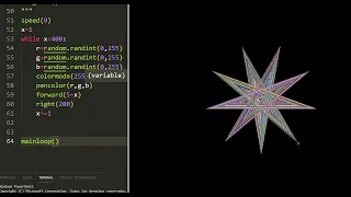 Introduccion a Turtle en python