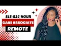 18 50 - 34 60 Per Hour CVS Care Management Associate Remote
