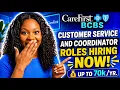 CareFirst BCBS Remote Jobs Hiring NOW 2026 Paying Up to 70k Minimal Phone Roles APPLY TODAY