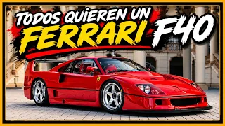 🔰 POR ESTO TODOS QUIEREN UN FERRARI F40 | EL FERRARI MAS DESEADO DE LA HISTORIA | ANDEJES