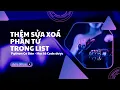 Them Sua Xoa Phan Tu Trong List Python Python Co Ban Bytra