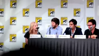 Howard s Mother Impressions by Simon Helberg Melissa Rauch at SDCC Comic-Con 2011