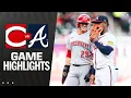 Reds vs Braves Game Highlights 25 MLB Highlights