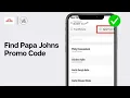 How To Find Papa Johns Promo Code