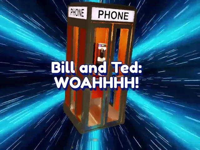 Bill and Ted's Excellent Time Machine Phone Booth video thumbnail