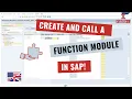 Create and Call a Function Module in SAP english