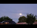 Beautiful moon rise tonight