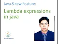 Lambda Expression with example in JAVA 8