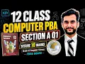 12th Class Computer PBA Section A Q1 Secure 10 Marks FBise 2026