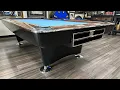 Restored Brunswick Gold Crown I 9FT Pool Table