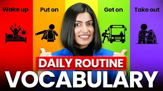 ये Vocabulary आपको English का Master बना देंगी! 🔥| Daily Routine Phrasal Verbs | Kanchan Keshari