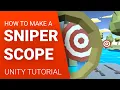 How to make a sniper scope in unity