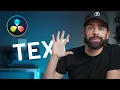 EASY TEXT REVEAL Effect in DaVinci Resolve Tutorial for Beginners