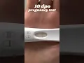 10 DPO Pregnancy Test