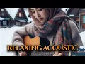 Download Lagu Soulful Acoustic Melodies by a Hijab-Wearing Woman in a Peaceful Garden at Sunset