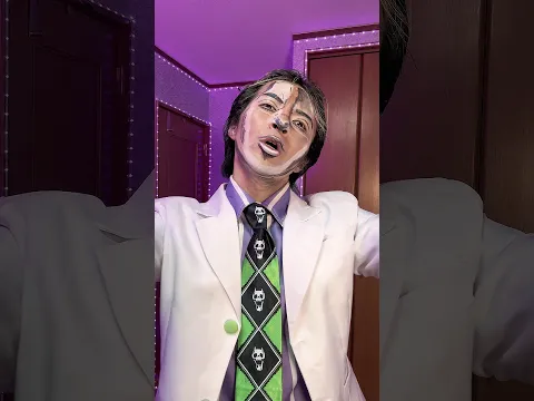 吉良吉影メイクがガチすぎる男がヤバすぎる… The guy whose Yoshikage Kira makeup is insanely authentic is just unreal💀