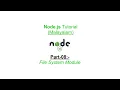 File System Module Node js Malayalam Tutorial Part-08