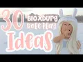 30 Bloxburg roleplay ideas