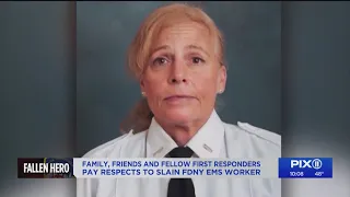 Family first responders pay respects to slain FDNY EMS lieutenant