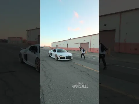 fake drone drive over idea 💥 see Results! #cinematic #automobile #insta360