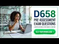 D658 Principles of Management Pre Assessment Exam Questions 2026 Success Guide