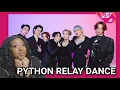 GOT7 - PYTHON Relay Dance Reaction