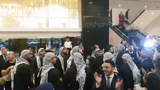 زفة فلسطينية من أحد الأعراس   فندق كوبثرون الكويت دندنها