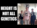 GROW TO 6 FOOT WITH SHORT PARENTS WHY HEIGHT IS NOT ALL GENETICS START BEFORE IT S TOO LATE