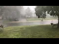 Microburst hits Toms River New Jersey