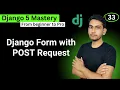 Django Form with POST Request