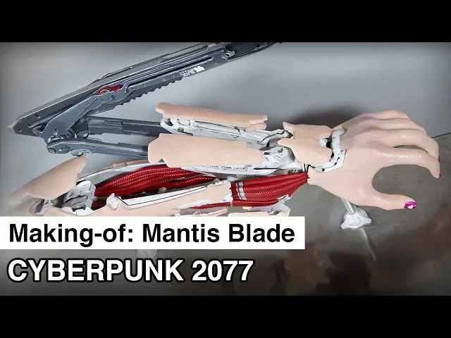 Mantis Blade Making-of | Cyberpunk 2077 Cosplay Prop