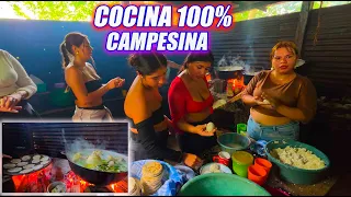 Una cocina donde se respira aire Campesino-UUF QUE RICO.