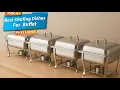 Best chafing dishes for buffet Chafing dishes for buffet Buying Guide